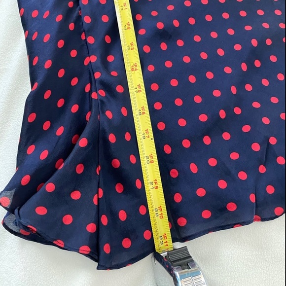 RALPH LAUREN 100% Silk Blouse Size Medium Top - Picture 10 of 12